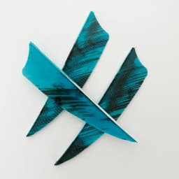 50pcs 3/4/5inch Archery Arrow Feather Fletching Ink Painting High Quality Real Archery Fletches Bow And Arrow Accessories
