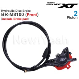 SHIMANO DEORE XT M8100 Hydraulic Disc Brake 2-Piston BL-M8100 Brake Lever BR-M8100 Brake Caliper Parts Original