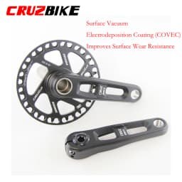 CRUZbike Children's Folding Bike Crankset Kid's Bicycle Hollow Tech Crank Ultralight  127/140/150mm