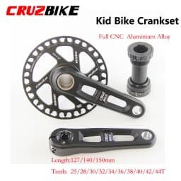 CRUZbike Children's Folding Bike Crankset Kid's Bicycle Hollow Tech Crank Ultralight  127/140/150mm