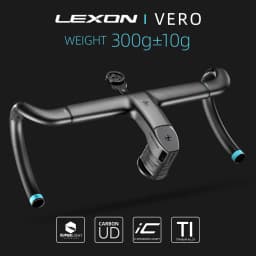 LEXON VERO Full Carbon Road Bike Handlebar Full Inner Cable Urltra-Light Bicycle Racing Handlebars Cycling Product Accessories