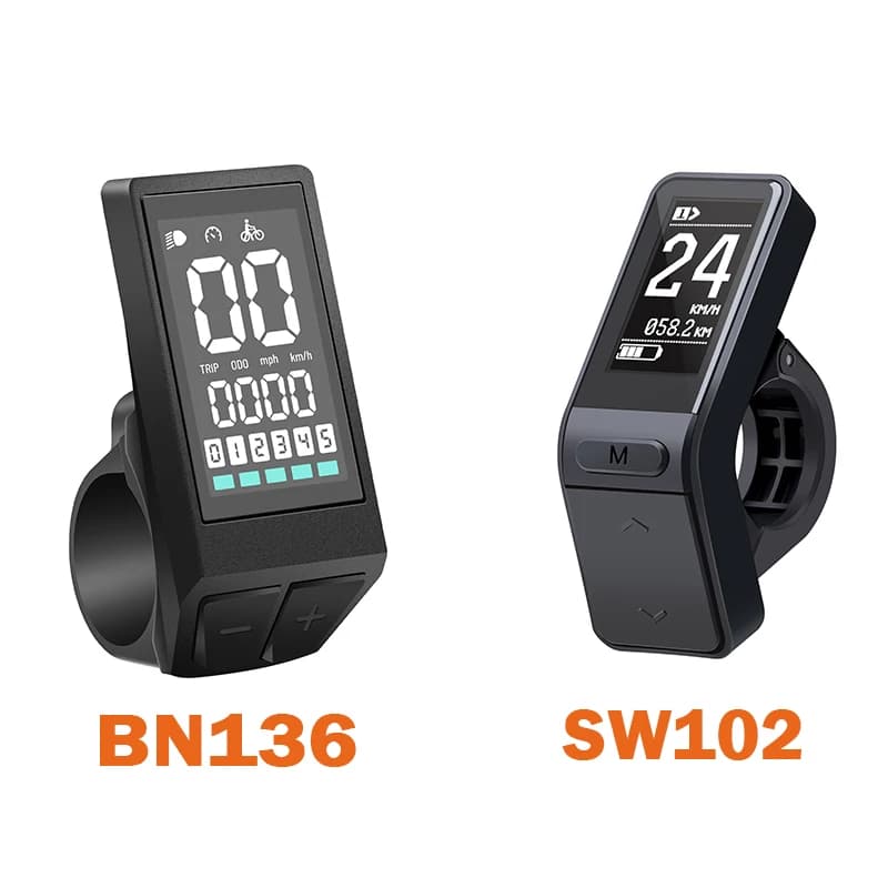 Bafang Display BN136 SW102 LCD Electric Bicycle Intelligent Instrument Display For Bafang Motor BBS01 BBS02 BBSHD