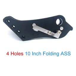 4 Holes Folding Mechanism For 10 Inch Electric Scooter Janobike T10 Folding Lock Connector Assembly