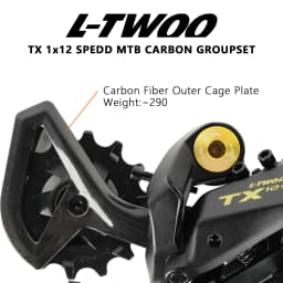 NEW! LTWOO TX 1x12 Speed Aluminum Alloy Shifter + Stabilize Damping Carbon Rear Derailleur 12s