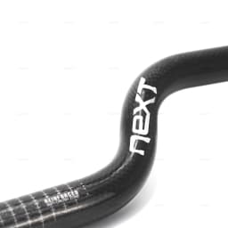 Carbon Riser Handlebar for MTB and BMX, Gloss Handlebar, NEXT Race Face, 31.8mm, 25.4mm Diameter, 560mm to 700mm Diameter