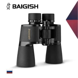 BAIGISH Telescope 20x50 HD High Powered Binoculars Long Range Military Spyglass With Bak4 Prism FMC Lens Optical For Hunting