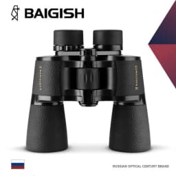 BAIGISH Telescope 20x50 HD High Powered Binoculars Long Range Military Spyglass With Bak4 Prism FMC Lens Optical For Hunting