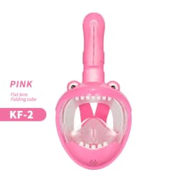 Kids Swimming Equipment Snokeling Support Goggles Full Face Diving Mask Swim and Snorkel 4~11 Years Children's Masks