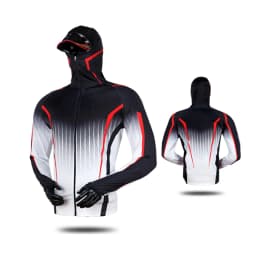Fishing Hoodie Anti-UV Sunscreen Sun Protection Clothes Fishing Shirt Breathable Quick Dry Fishing Jersey Hooded Sportswear
