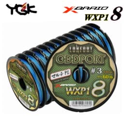 Original YGK X-BRAID ODDPORT WXP1 X8 PE Fishing Line 100m-1200m Japan Fishing Line 25LB 35LB 60LB 80LB 100LB 180LB