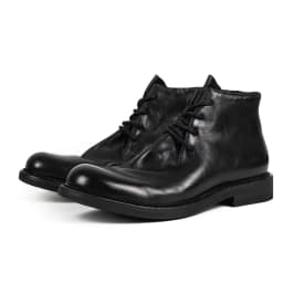 KOWM horsehide Hiking shoes walking boots men Goodyear shoes trendy ankle shoes walking trekking outdoor sneakers casual shoes