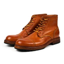 KOWM horsehide Hiking shoes walking boots men Goodyear shoes trendy ankle shoes walking trekking outdoor sneakers casual shoes