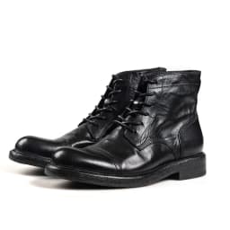 KOWM horsehide Hiking shoes walking boots men Goodyear shoes trendy ankle shoes walking trekking outdoor sneakers casual shoes