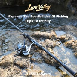 TSURINOYA LURE VALLEY Travel Rod 5 Section Expedition Fishing Rod 1.98m 2.08m 2.28m 2.44m 2.7m FUJI Guide Spinning Casting Rod