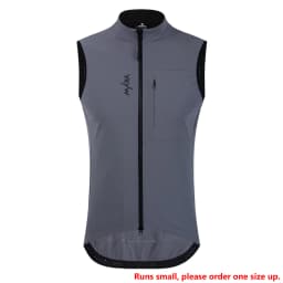 YKYWBIKE Men Cycling Gelit Thermal Fleece Bicycle Windbreaker Sleeveless Bike Vest Windproof Waterproof Cycling