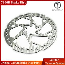 Original Teverun Fighter Supreme 7260R Brake Disc 180mm 7260R 180mm Brake Disc Teverun Fighter Supreme 180mm Brake Disc Part