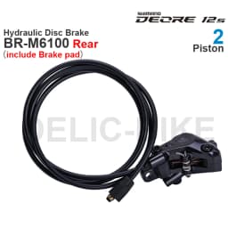 SHIMANO DEORE M6100 M6120 Hydraulic Disc Brake BL-M6100 Brake Lever BR-M6100 or M6120 Brake Caliper Parts