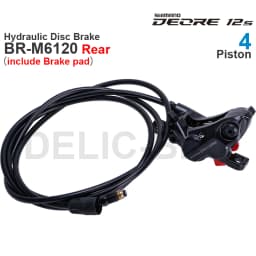 SHIMANO DEORE M6100 M6120 Hydraulic Disc Brake BL-M6100 Brake Lever BR-M6100 or M6120 Brake Caliper Parts