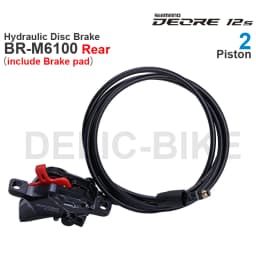 SHIMANO DEORE M6100 M6120 Hydraulic Disc Brake BL-M6100 Brake Lever BR-M6100 or M6120 Brake Caliper Parts