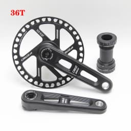 CRUZbike Children's Folding Bike Crankset Ultralight 127/140/150mm Hollow Tech Crank Aluminum Alloy Bicycle Parts Accessories