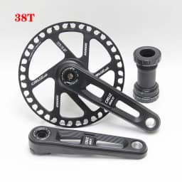 CRUZbike Children's Folding Bike Crankset Ultralight 127/140/150mm Hollow Tech Crank Aluminum Alloy Bicycle Parts Accessories