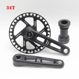 CRUZbike Children's Folding Bike Crankset Ultralight 127/140/150mm Hollow Tech Crank Aluminum Alloy Bicycle Parts Accessories