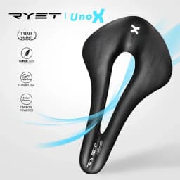 RYET Carbon Bike Saddle Ultralight Leather Road Bike MTB Racing Pu Soft Seat Cushion Bicycle OVAL RAIL7*9 Seating Cycling Parts