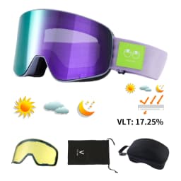 VECTOR Ski Goggles Snowboard Anti-fog and Anti-ultraviolet Poc Men Women Skiing Eyewear UV400 Snow Protection Glasses Double