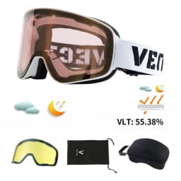 VECTOR Ski Goggles Snowboard Anti-fog and Anti-ultraviolet Poc Men Women Skiing Eyewear UV400 Snow Protection Glasses Double