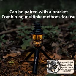 Black Dog Outdoor Vintage Camping Lights Extra Long Life Lighting Tent Lights Multi-function Emergency Lights Ambient Lights
