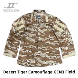 Tactical Tom GEN3 Desert Tiger Camouflage G3 Combat Suit Field Camouflage Outdoor Sports Training Long Sleeved