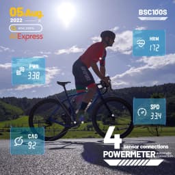 iGPSPORT BSC100S Bicycle Computer Cycling GPS Odometer Bike Speedomet Riding Cycling Waterproof Speedometer 2.6inch Large Screen
