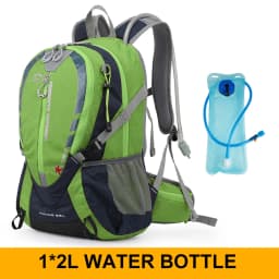 INOXTO 25L Mountaineering Hydrating Backpack Women Cycling Trail Running Backpack Men Marathon Hiking Rucksack 2L Water Bottle