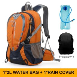 INOXTO 25L Mountaineering Hydrating Backpack Women Cycling Trail Running Backpack Men Marathon Hiking Rucksack 2L Water Bottle