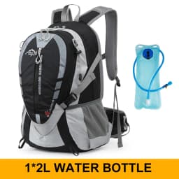 INOXTO 25L Mountaineering Hydrating Backpack Women Cycling Trail Running Backpack Men Marathon Hiking Rucksack 2L Water Bottle