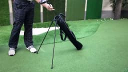 PGM Ultra-light Golf Bags Male and Female Lightweight and Portable Bracket Bag QIAB015