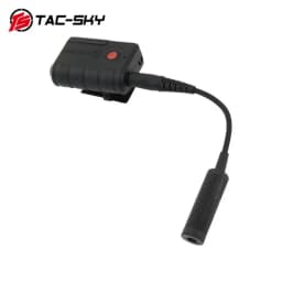 TS TAC-SKY Tactical Bluetooth PTT Adapter & U-174 NATO/Military to Civilian Wiring Adapter For Airsoft Hunting Tactical Headset