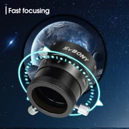 SVBONY 1.25" SV161 Double Helical Focuser for Telescope Guide Scope with SV150 Adapter