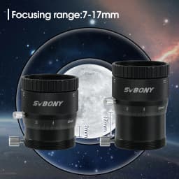 SVBONY 1.25" SV161 Double Helical Focuser for Telescope Guide Scope with SV150 Adapter