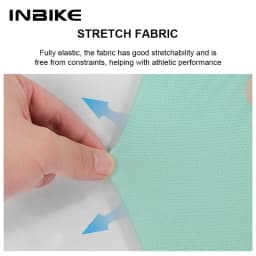 INBIK Long Sleeve Cycling Jersey Men Road Bike Clothing Riding Shirts Quick Bicycle Mountain MTB Jersey Full Zipper with Pockets