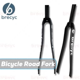 Bicycle Full Carbon Fiber Fork, 700C, 700C, Matte, Cycling Parts, Bike Fork, 420g