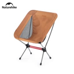 Naturehike Camping Moon Chair Lightweight Portable Aluminum Alloy Seat Folding Backpack Chair Outdoor Hiking Fishing Beach Chair
