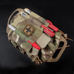 VULPO Medical Pouch IFAK Pouch Tactical Molle Pouch Outdoor First Aid Kits Bag Survival Kit Hunting Bag