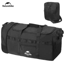 Naturehike 88L Camping Bag Folding Large Capacity Travel Tugboat Bag Portable Hand Sundry Storage Bag Outdoor Hiking Wheel Box