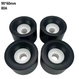 Skateboard Wheel Road Sports Wear-resistant PU Big Wheel Long Board Land Punch Plate Electric Plate Wheel 80mm