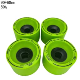 Skateboard Wheel Road Sports Wear-resistant PU Big Wheel Long Board Land Punch Plate Electric Plate Wheel 80mm