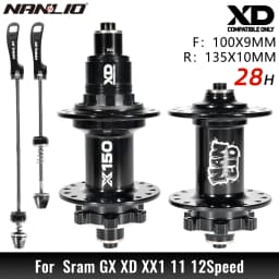 Nanlio X150 Bicycle Hub 6-Pawl 150T Click 28 32 36 Hole 8-12 Speed Loud Sound Hub For 26 27.5 29 Inches Superior to PRO7 TH390