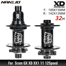 Nanlio X150 Bicycle Hub 6-Pawl 150T Click 28 32 36 Hole 8-12 Speed Loud Sound Hub For 26 27.5 29 Inches Superior to PRO7 TH390