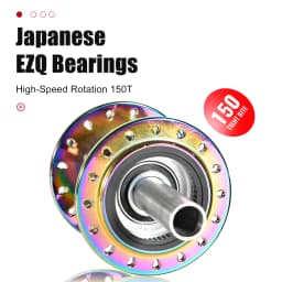 Nanlio X150 Bicycle Hub 6-Pawl 150T Click 28 32 36 Hole 8-12 Speed Loud Sound Hub For 26 27.5 29 Inches Superior to PRO7 TH390