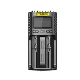 Dual-Slot Intelligent USB 3A Speedy Battery Charger with OLED Screen Display UMS2 Optional NL2160HP Battery for Electronics